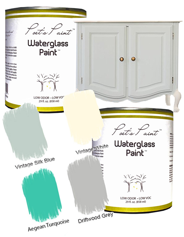 2 poets paint water glass chalk paint decorating furniture drift wood washed out look easy cheap affordable better decorating bible blog