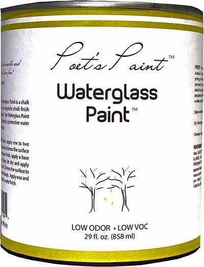 poets paint waterglass chalk paint furniture