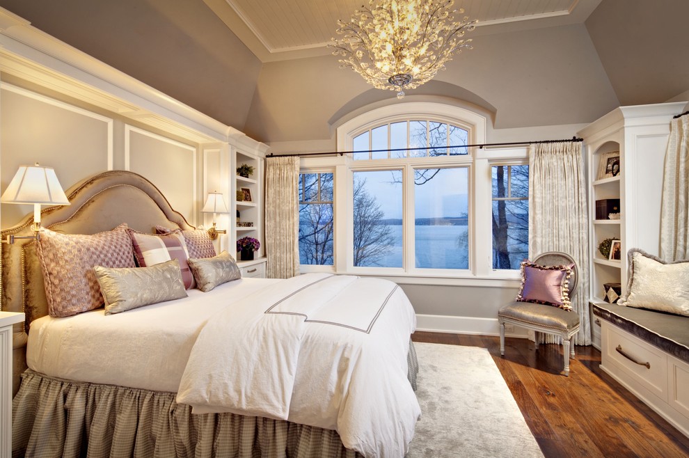 guest bedroom decorating ideas how to silk headboard studded soft blush pink gray ceiling stacked mattreses make bed higher cathedral ceilimg moldings on wal better decorating bible blog