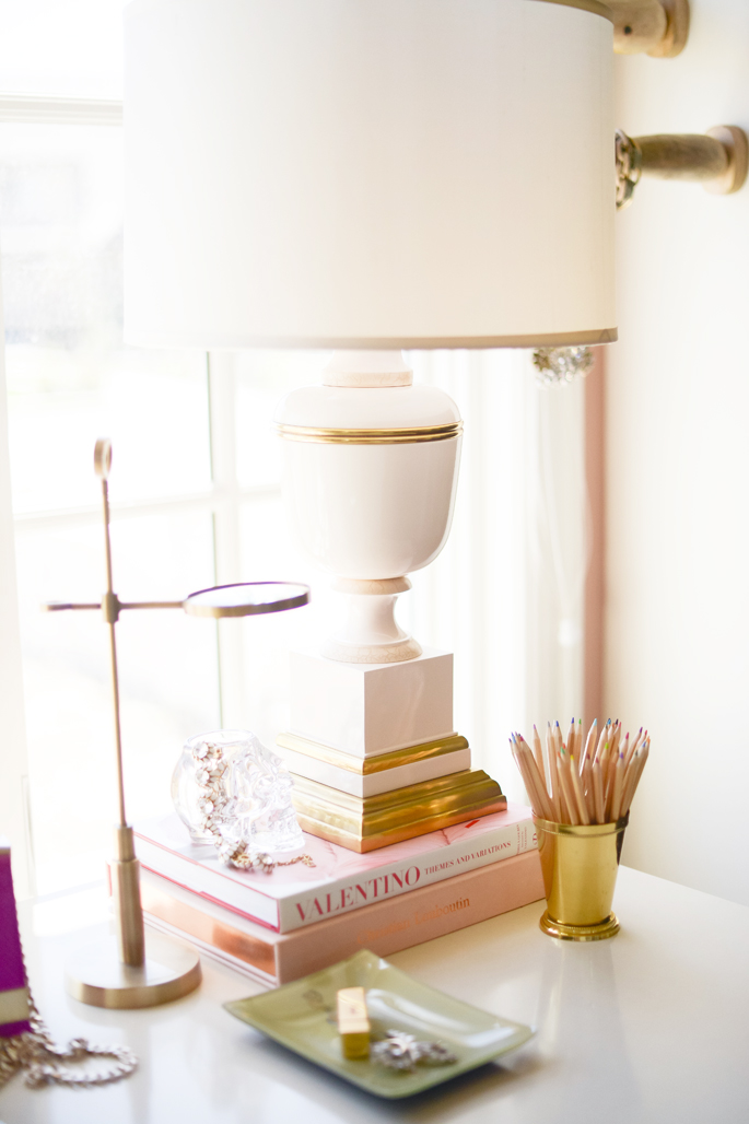 10 dream closet office leopard carpet white gold desk chandelier mirrored shelves tour better decorating bible blog ideas gold knobs chic girly walk in closet wardrobe