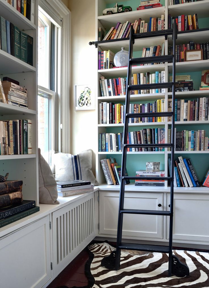 rolling ladder bookcase decorating how to ideas easy