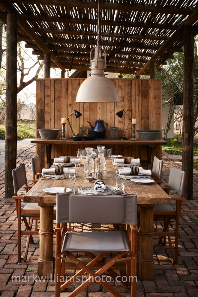 australian decor outdoor dining