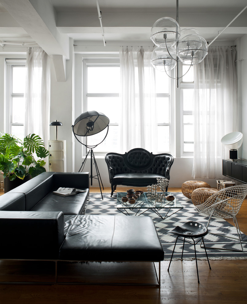 monochrome black and white industrial decorating living room better decorating bible blog