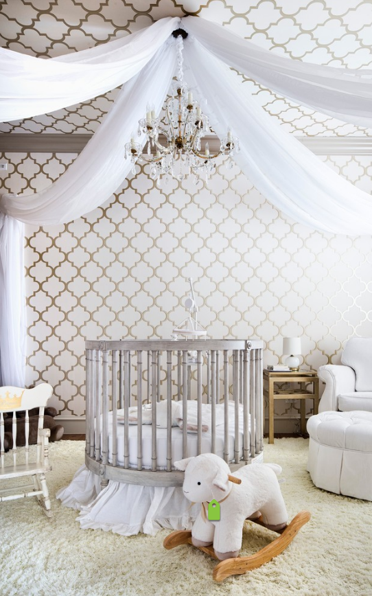 beautiful nursery decorating ideas wallpaper